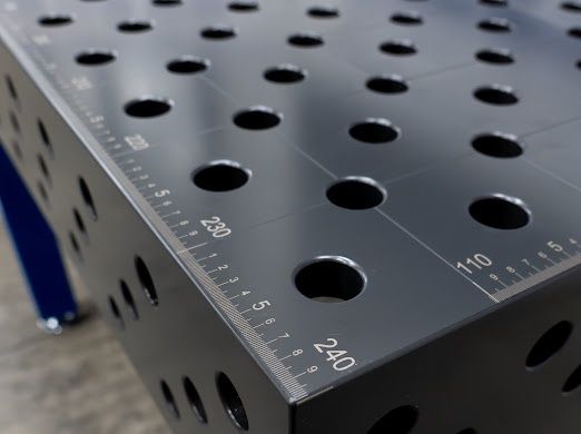 Stół azotowany plazmowo 1500x3000x25mm D28