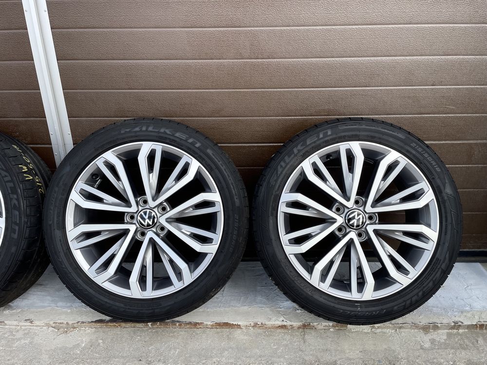 4x koła alufelgi+ opony 5x112 r18 et45 7J Falken 215/50 18” VW T-ROC