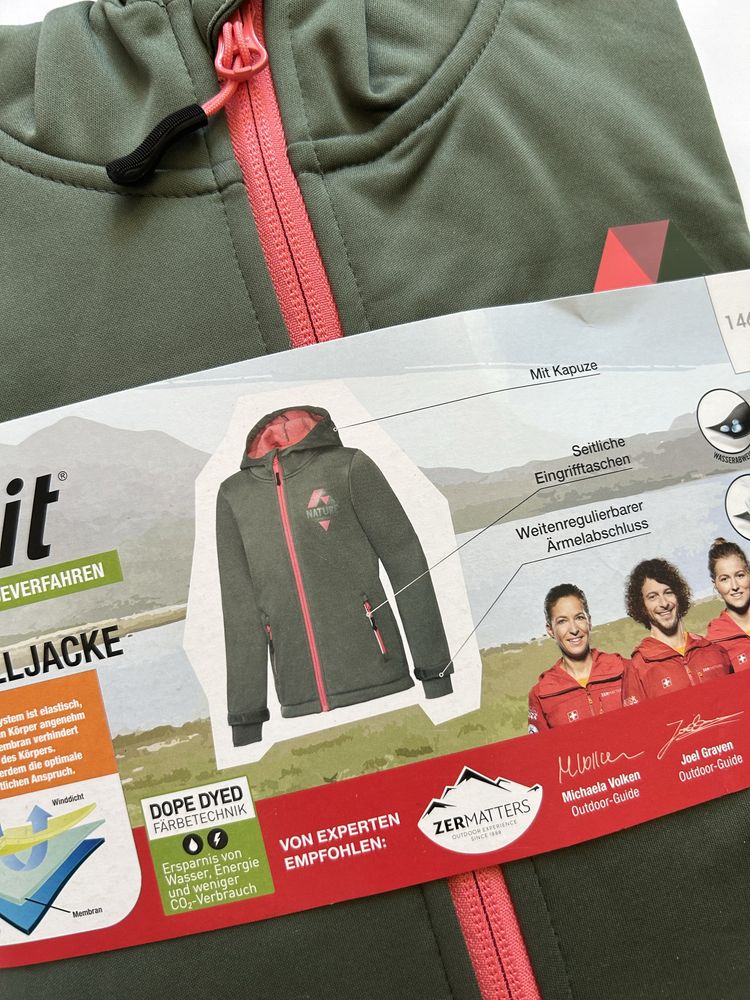 Softshell куртка 122/128 134/140 146/152 158/ софтшел crivit ветровка