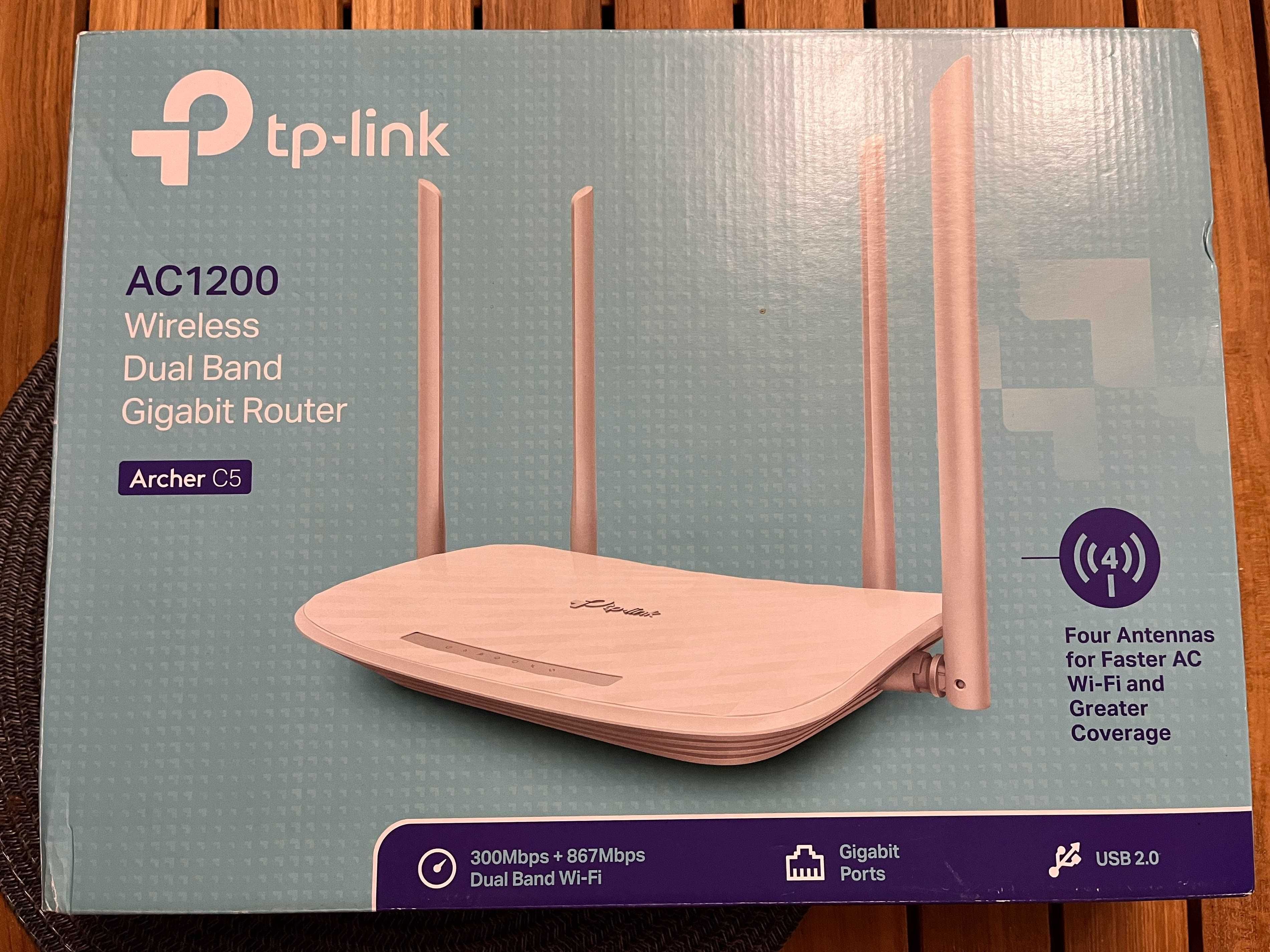 Router TP-Link AC1200 Archer C5 USB