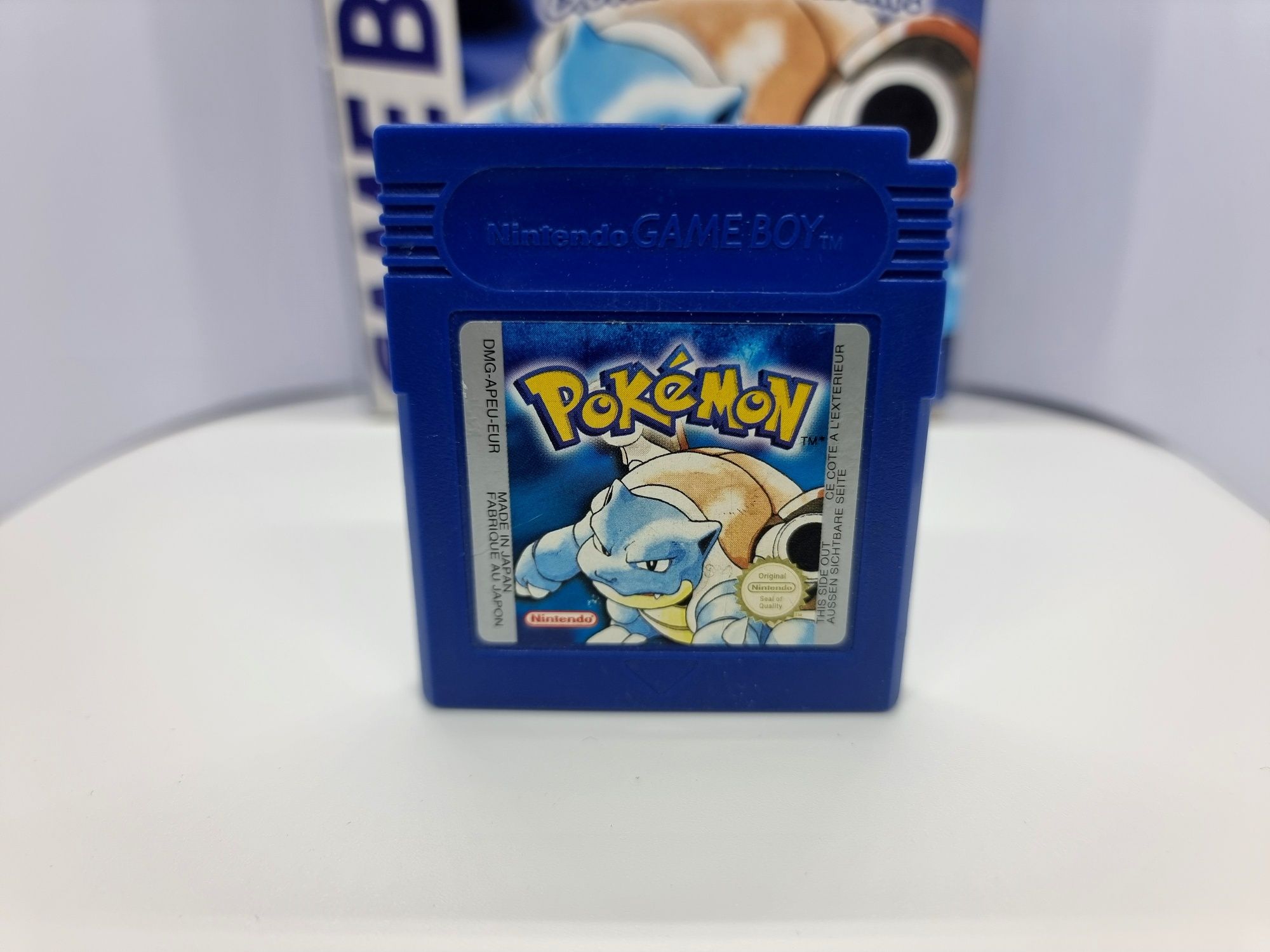 Pokemon Blue komplet box eng - Nintendo Gameboy