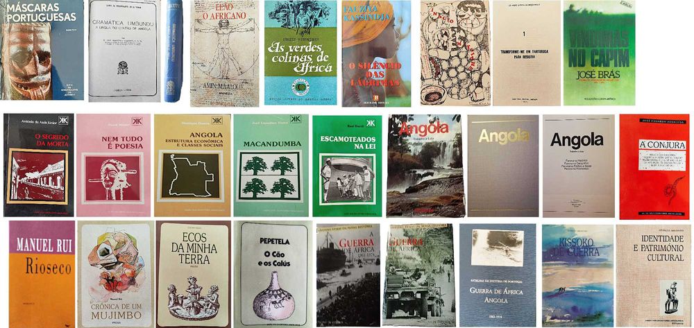 Livros e Romances sobre África e Ex-Colónias Portuguesas
