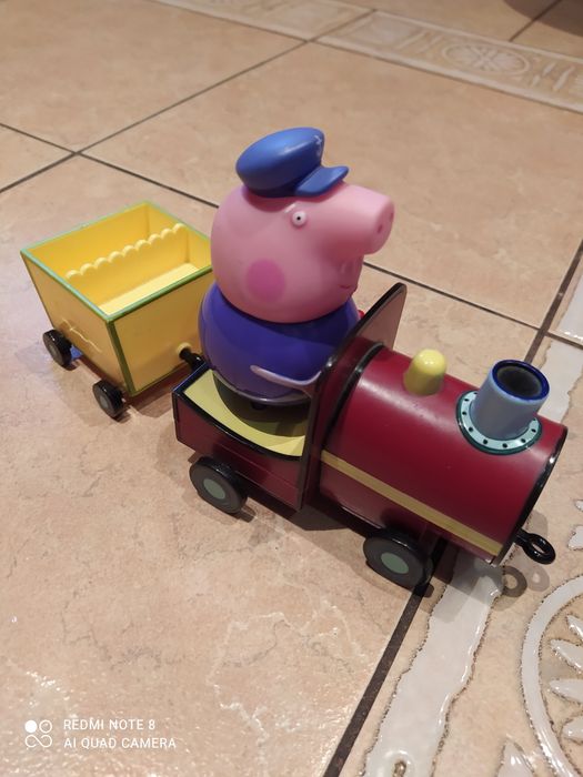 Dziadek świnka pociąg/kolejka/ciuchcia Gertruda Świnka Peppa