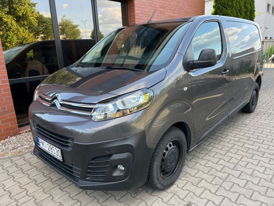 Citroën Jumpy  2.0 diesel / 122 KM / 6 biegów / 2020 rok / 13 tys km / zarej w PL