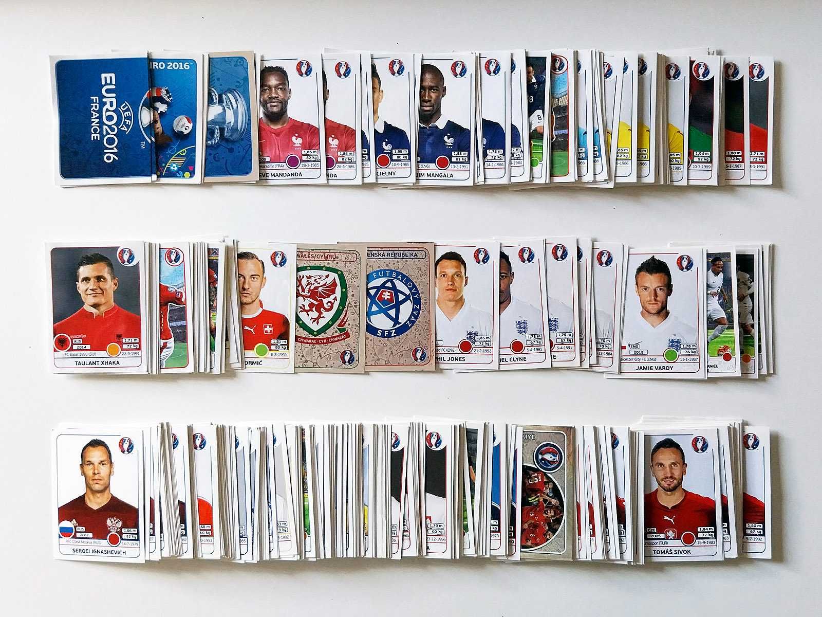 cromos EURO 2016 Campeonato da Europa | Panini