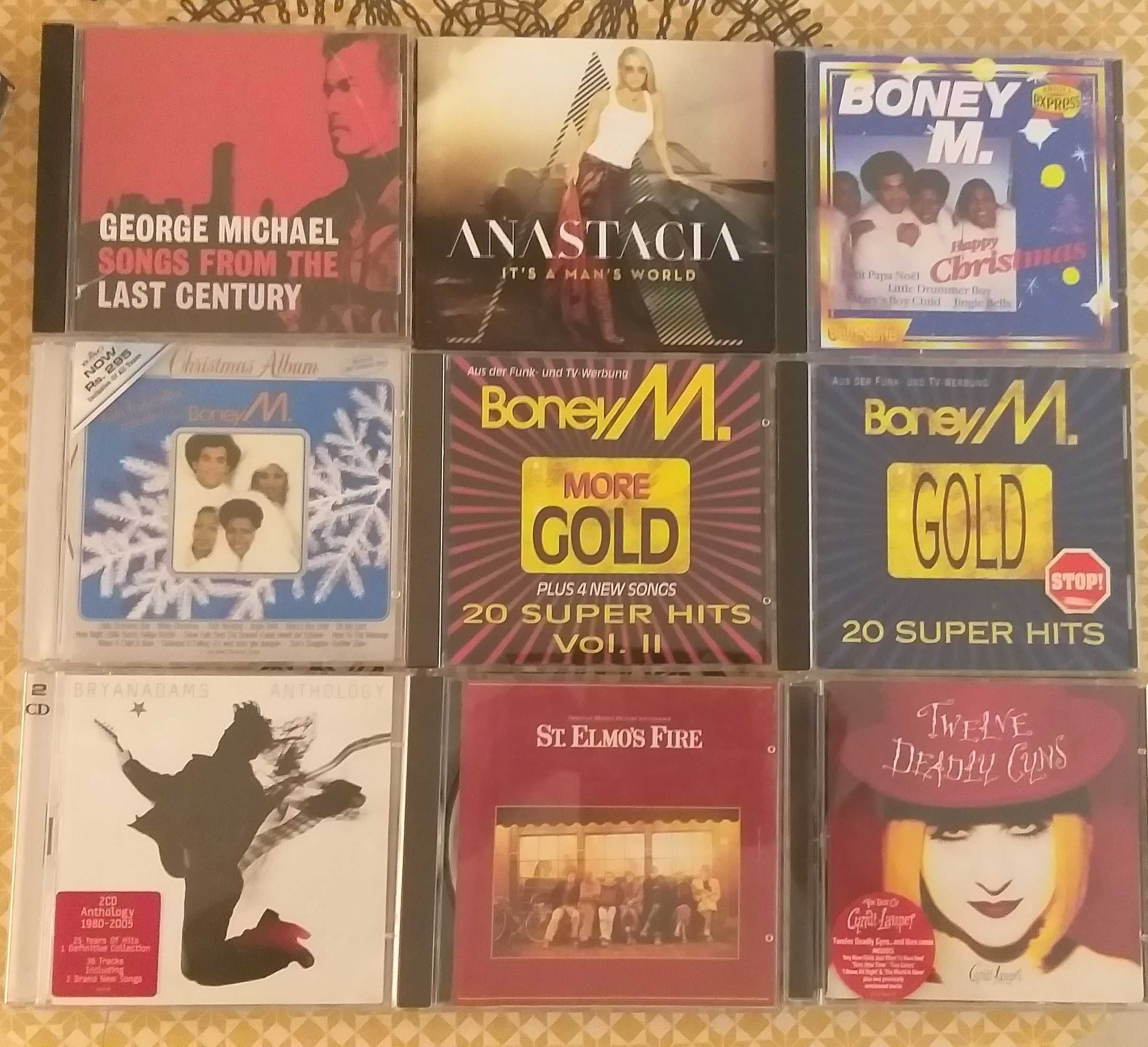 CD Tina, Boney M, Bon Jovi, Kylie, Diana, Bryan, Gaga, Donna, Elton