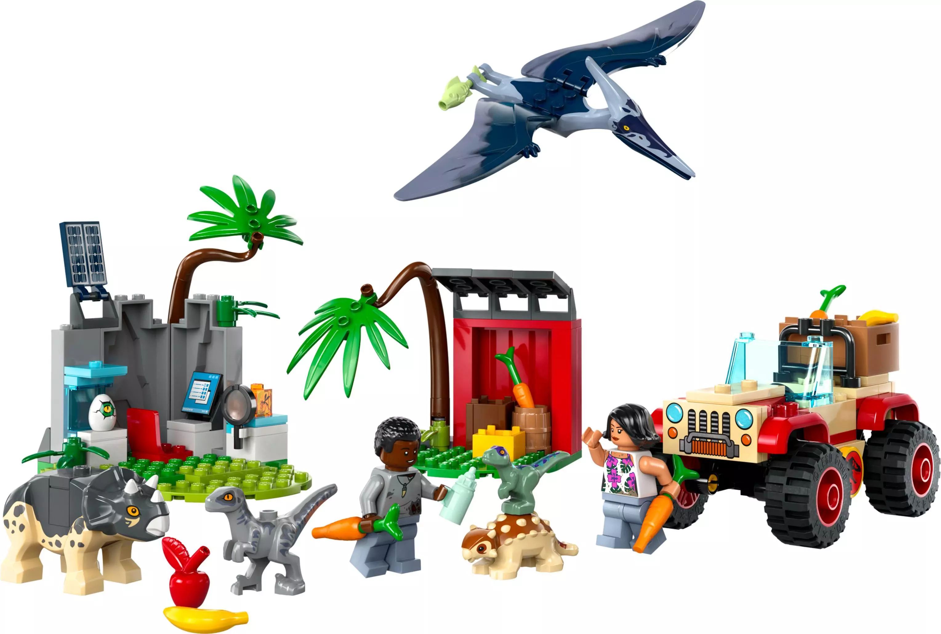 LEGO Jurassic World™ Centrum ratunkowe dla małych dinozaurów 76963