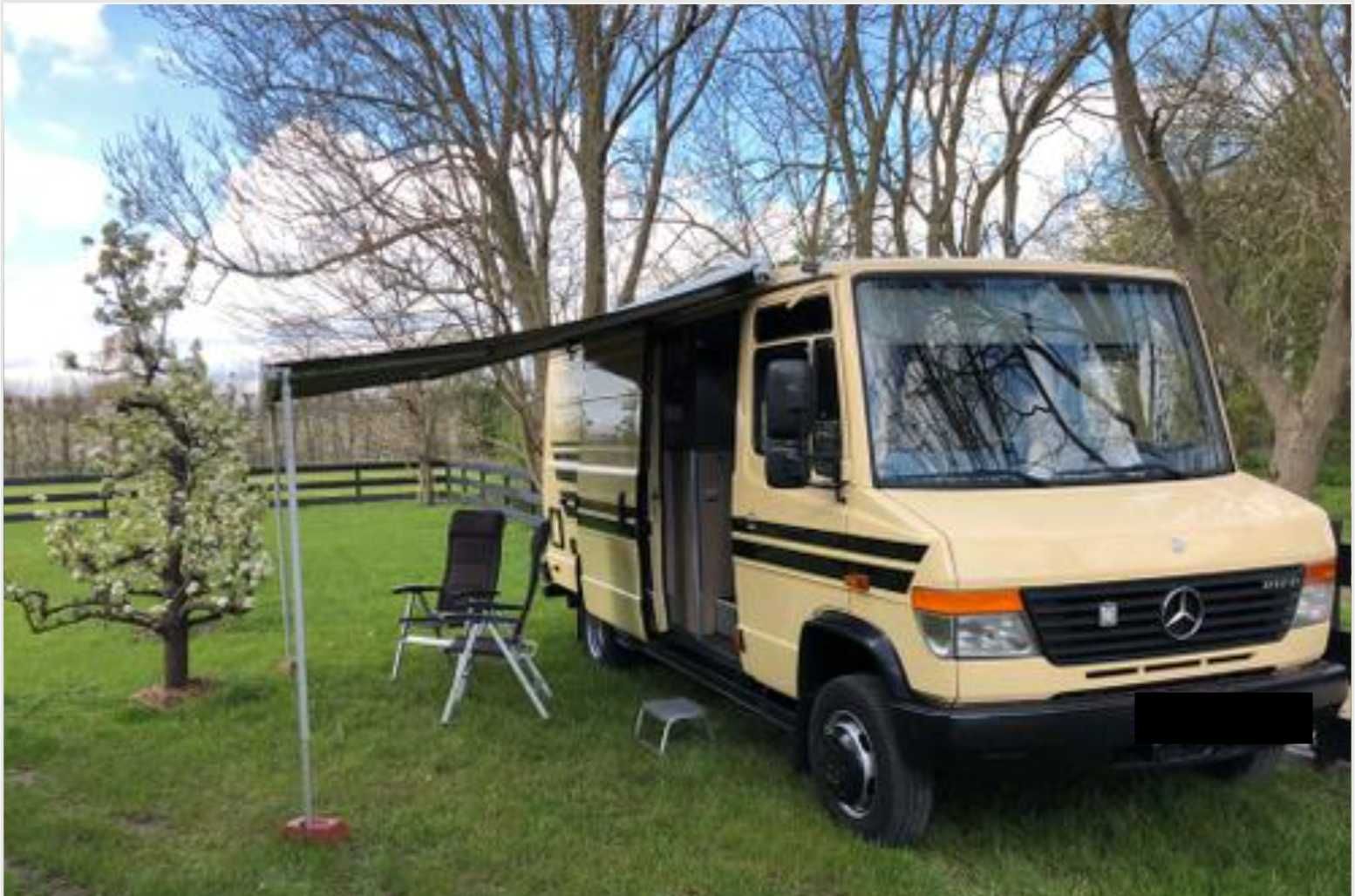 Mercedes Vario 612D - 2.9Turbo - Autocaravana de livrete