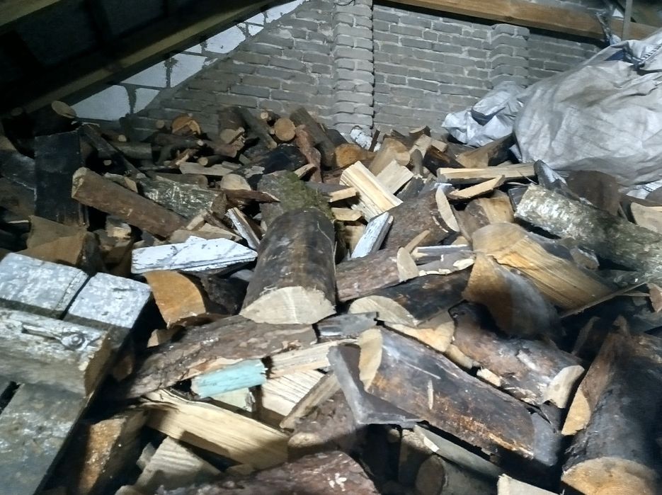 Drewno opałowe mieszane pocięte