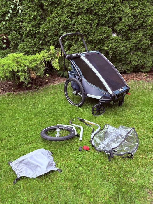 Przyczepka Thule Chariot Cross 1 + zestaw do biegania