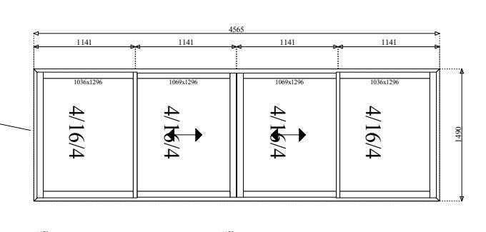 Zabudowa balkonu Ciepłe aluminium szyby zespolone