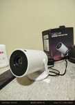 Projetor com controle novo