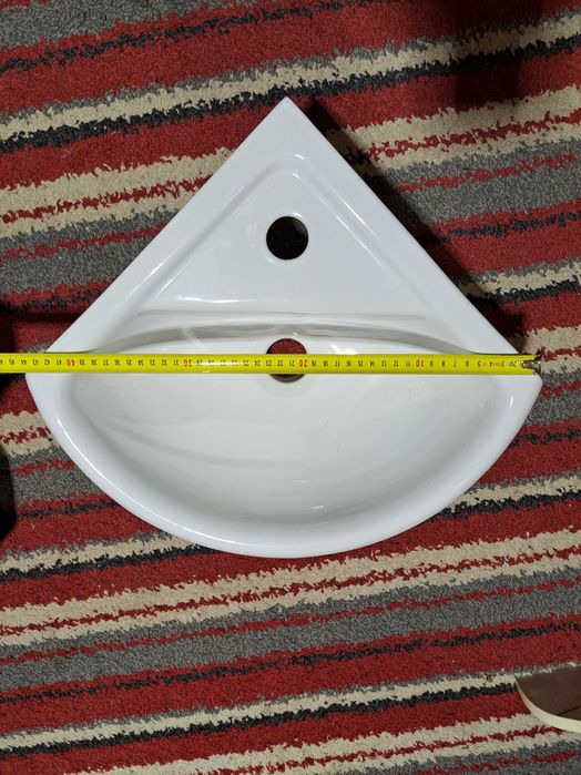 Раковина кутова нова