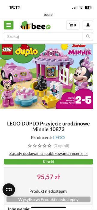 Lego duplo domek farma biwak minnie i daisy