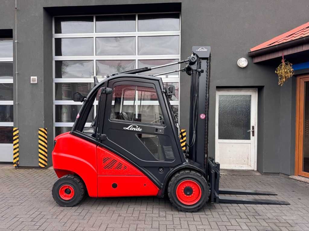 Wózek widłowy Linde H35D-01 2012 rok diesel kabina 336