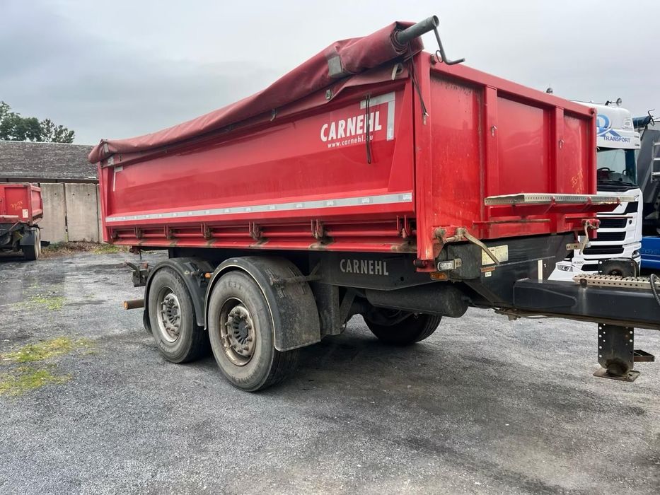 Carnehl CTK/ST przyczepa wywrotka tandem, plandeka, TOP!  przyczepa wywrotka tandem, plandeka, TOP!