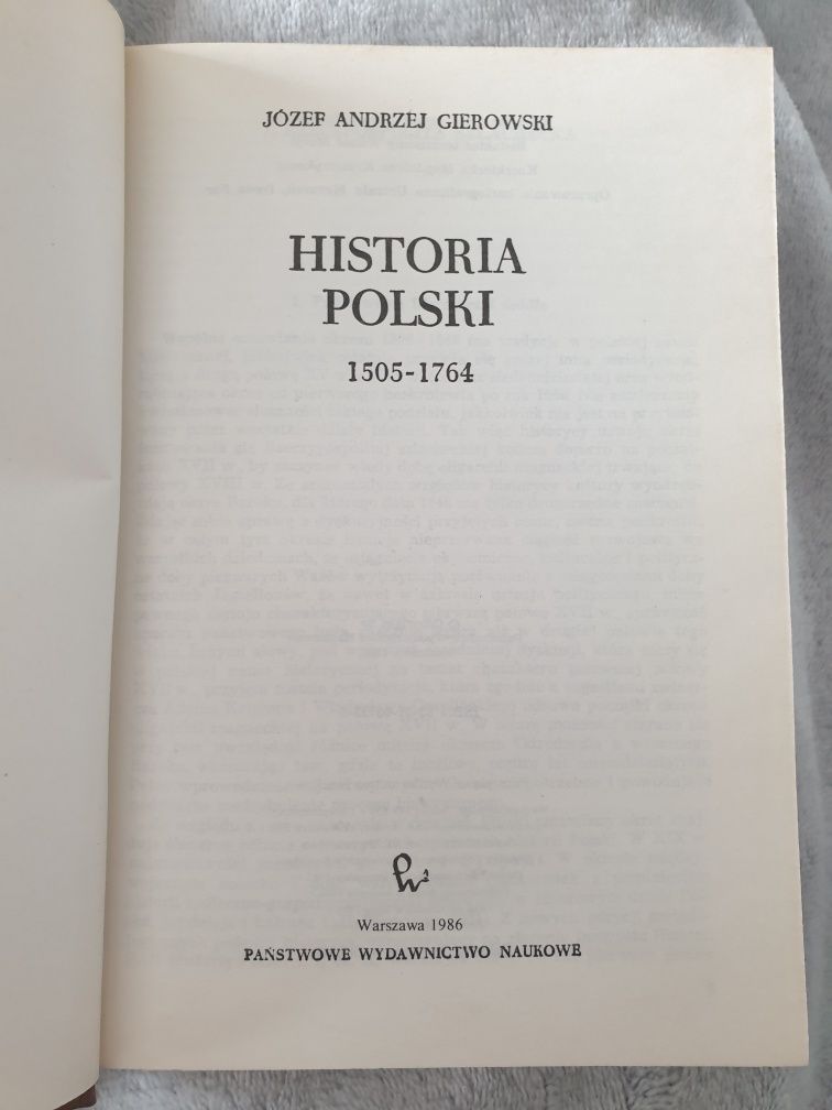 Historia Polski 4 tomy