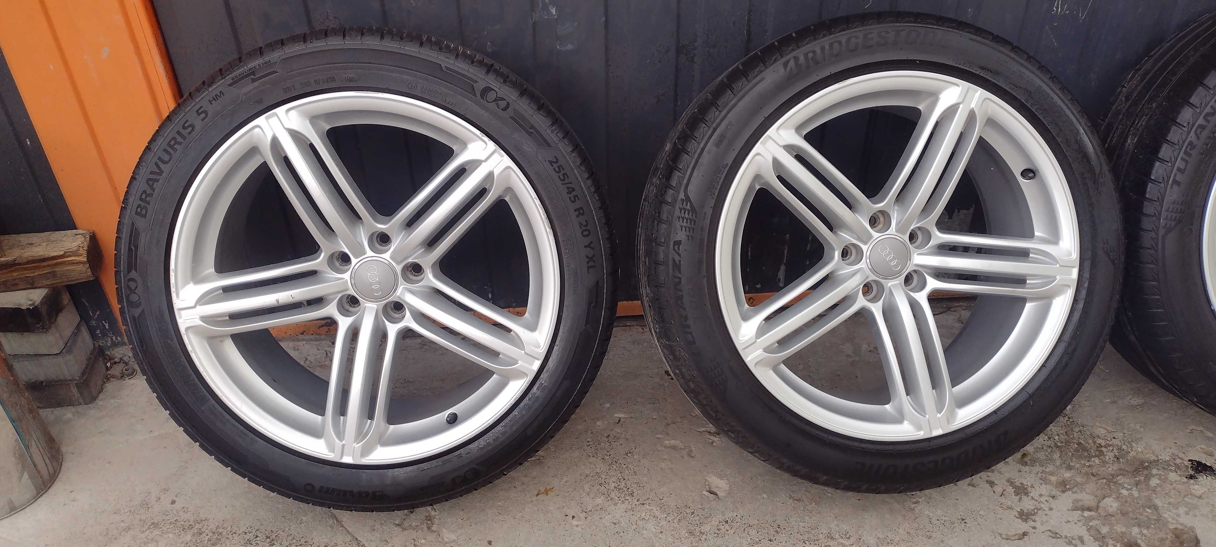 koła 20''audi q5,8,5jx20,255.45.20 letnie