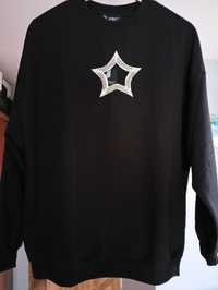Bluza dresowa z kryształkową gwiazdą TF Fancy