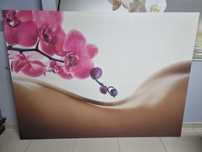 Obraz na płótnie orchidea ciało salon kosmetyczny