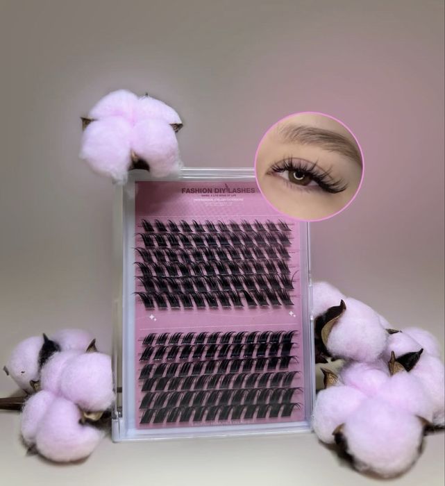 Накладні/пучкові війки