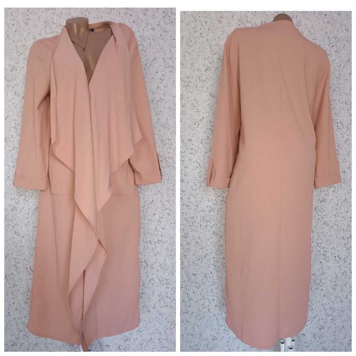 шикарно плащ пальто кашемір тедді кардиган куртка дубльонка 48 50 52