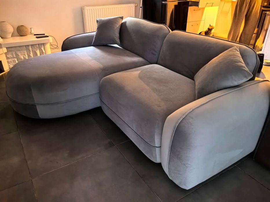 Sofa kanapa narożnik   Grey cxl by Christian lacroix  okazja