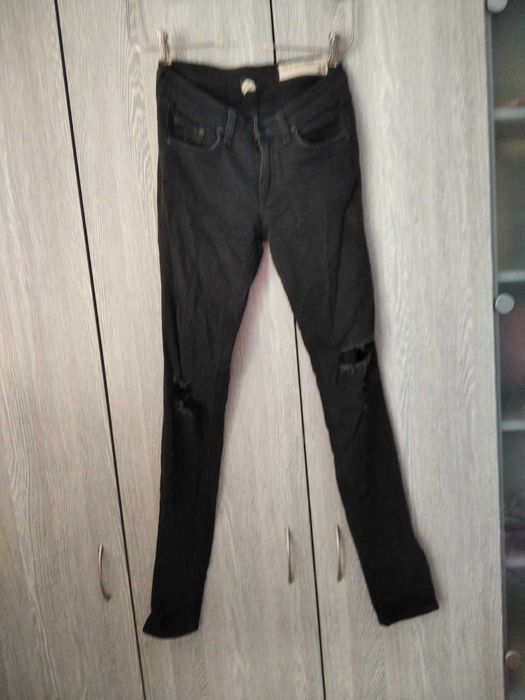 Джинсы черные  rag&bone Jean
