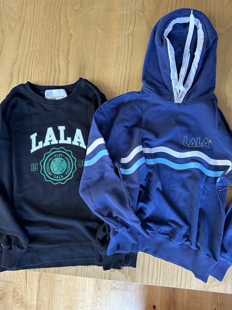 Zestaw ubrań PLNY LALA bluza, kurtka, koszulka, sweter