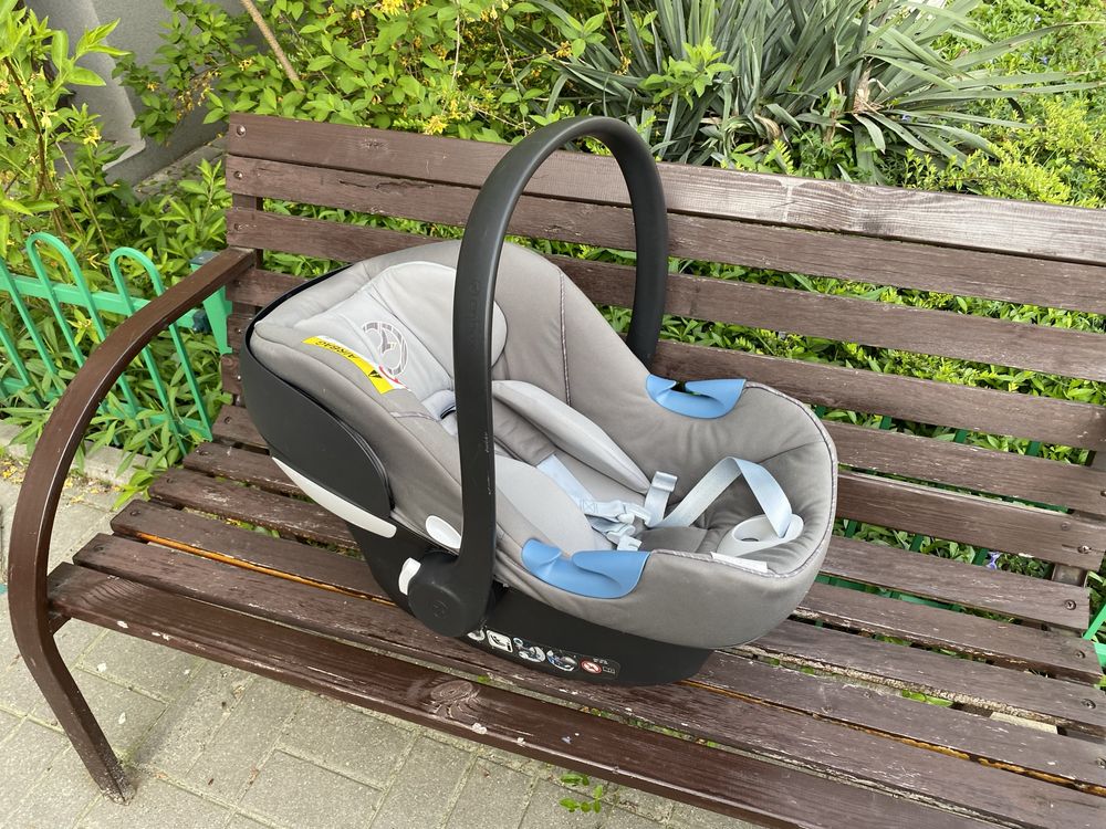 Fotelik dziecięcy samochodowy Cybex Aton M i-Size 45-87cm 13kg szary