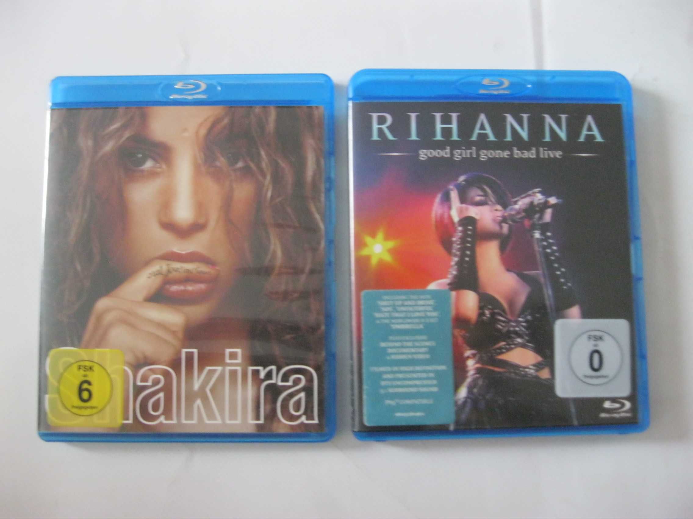 Blu -ray -Shakira / Rihanna  /na sztuki