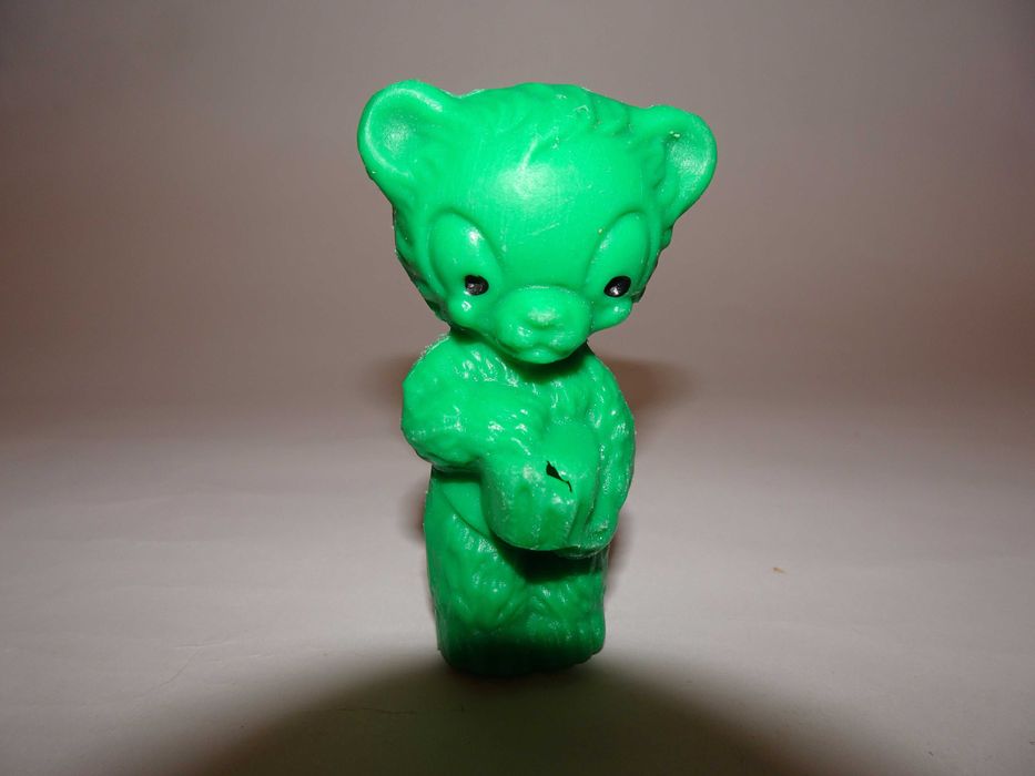 Miś kioskowiec, zabawka z kiosku RUCH, zabawka prl, vintage