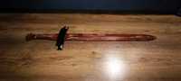 Drewniany miecz Zamek Książ dł 78,5 cm