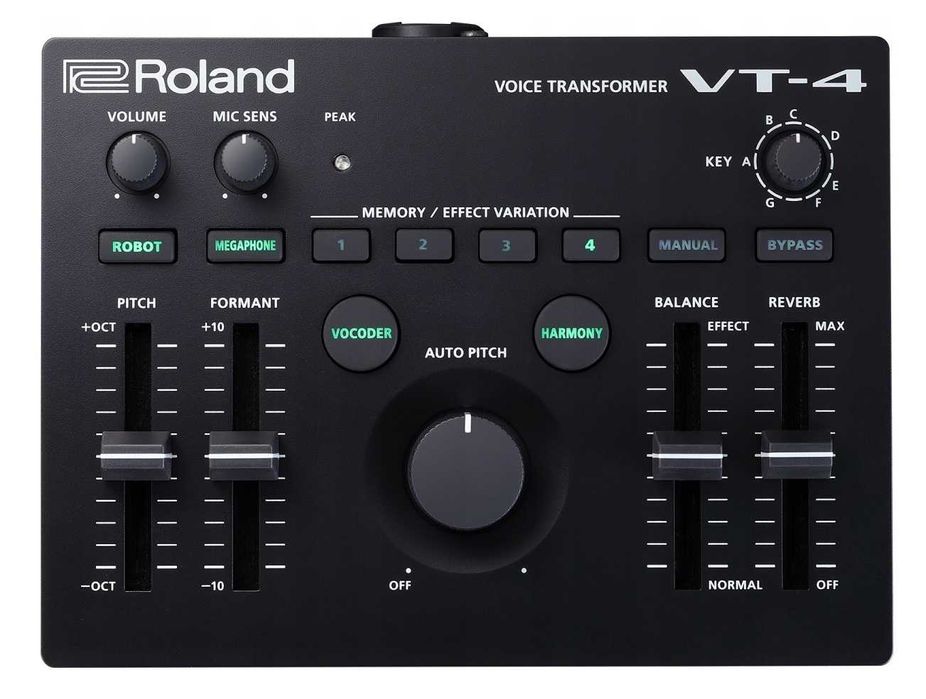 Procesor wokalowy Roland VT-4 (JAK NOWY - lepszy stan niż powystawowy)