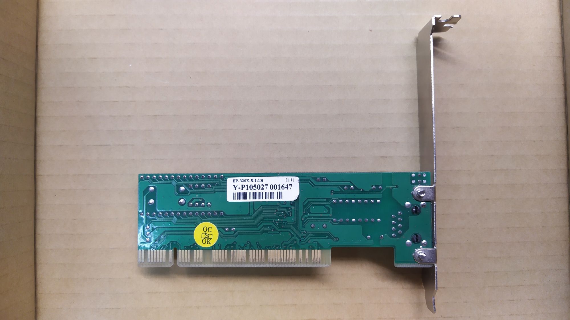 Сетевая карта  PCI слот 10/100Mbit 100mb мегабит мегабайт lan интернет