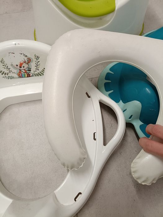 Nocnik Ikea i dwie nakładki na wc