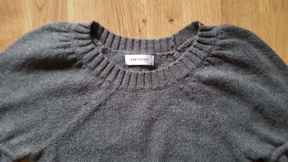 Ciepły Szary sweterek Orsay, rozmiar S