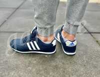 Granatowe buty męskie adidas usa 84 nowe sportowe buty