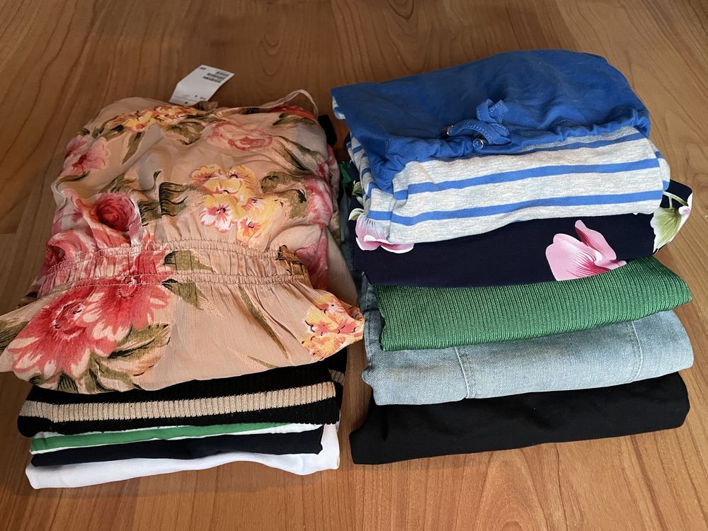 Paka zestaw ubrań ciążowych / Ubrania ciążowe / H&M MAMA