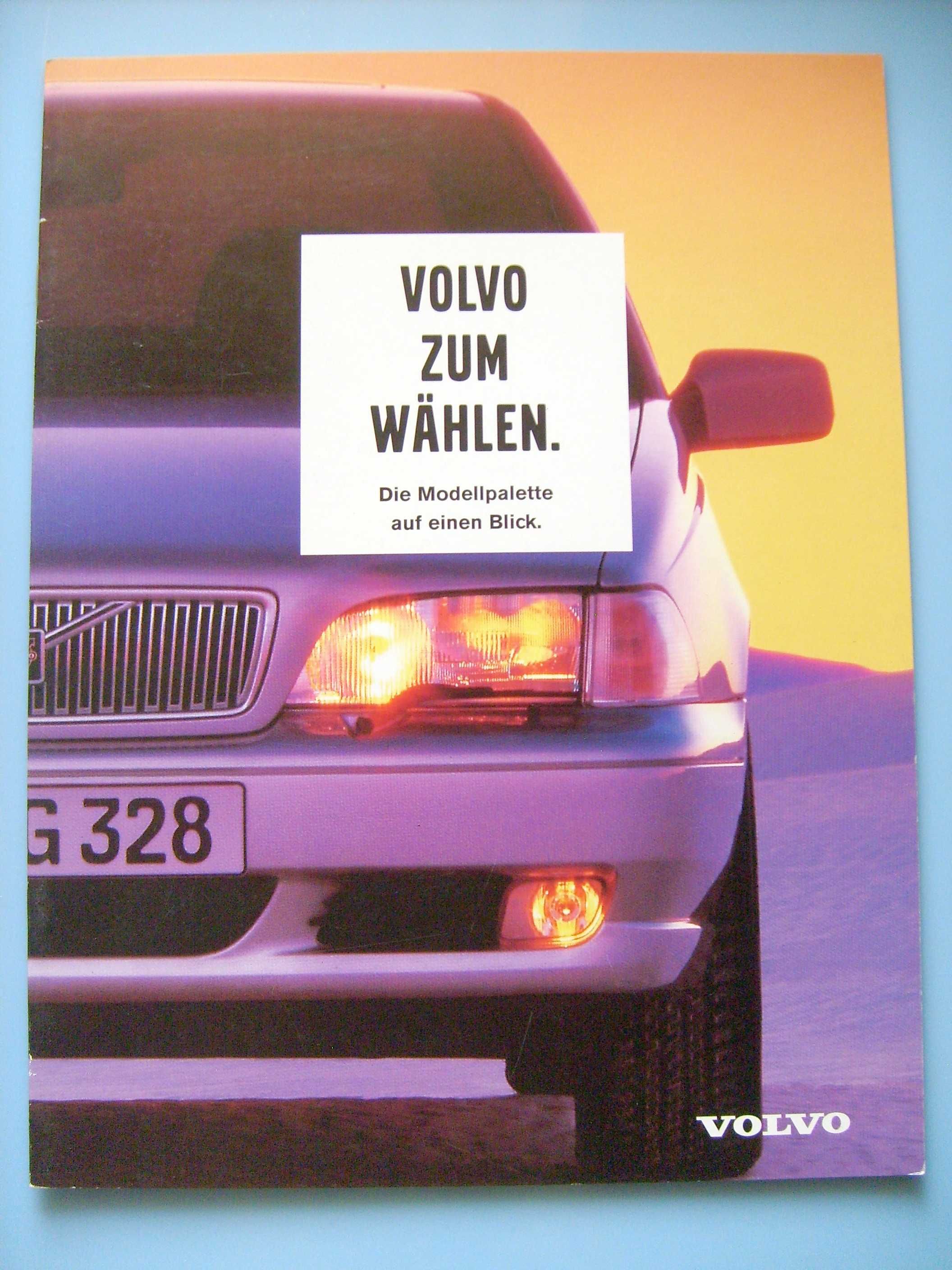 VOLVO Program 1998 - S40 S70 C70 S90 940 - prospekt stan BDB