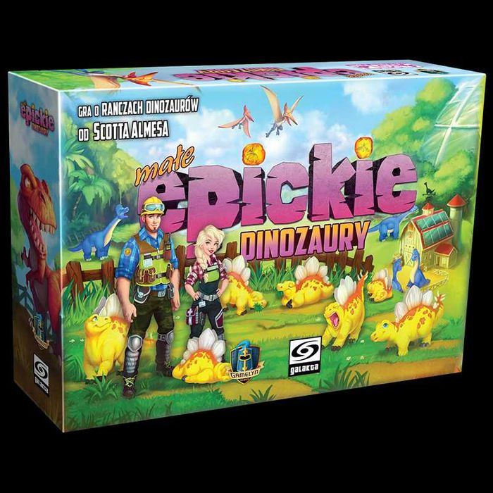 Małe Epickie Dinozaury nowa SZYBKA wys. sklep fvat