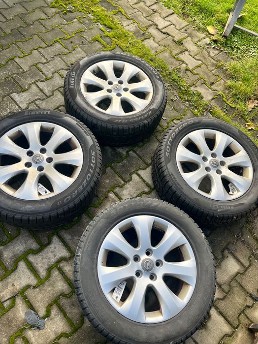 Koła opony Opel Astra 17” 5x115 z czujnikami!!