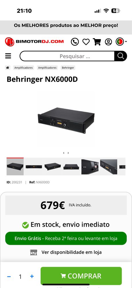 Behringer NX6000D