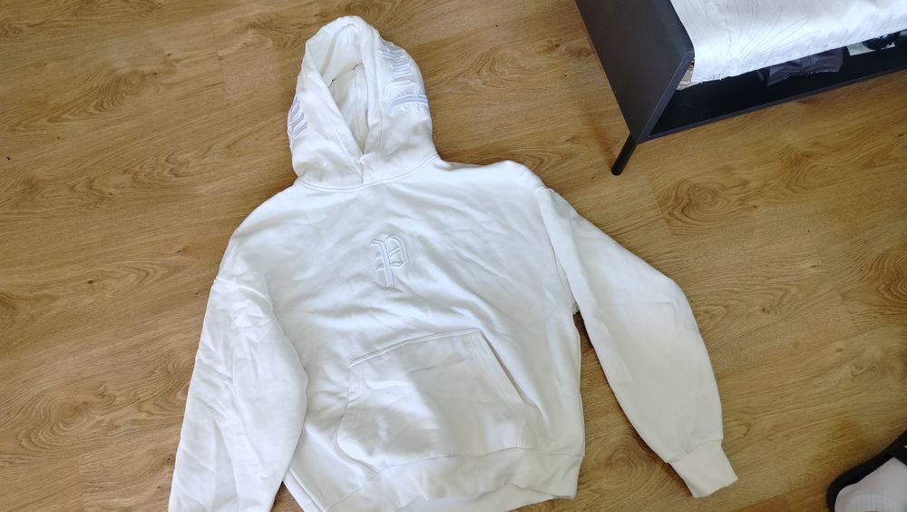 Bluza oversize biała