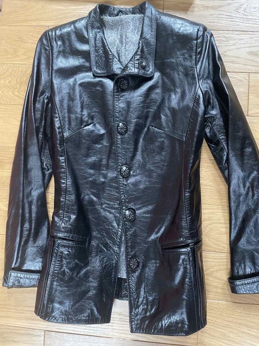 Шкіряна куртка кожанка косуха  xs s