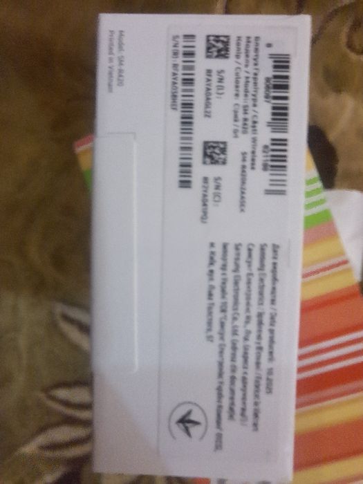 Навушники Samsung Galaxy Buds 3FE нові, оригінальні, запаковані!