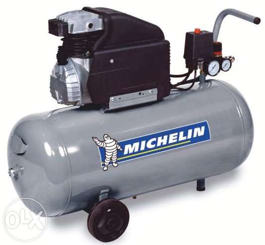 Compressor ar MICHELIN MB50 - 50 litros - 220V - 2HP - 200 lLs/min - 8