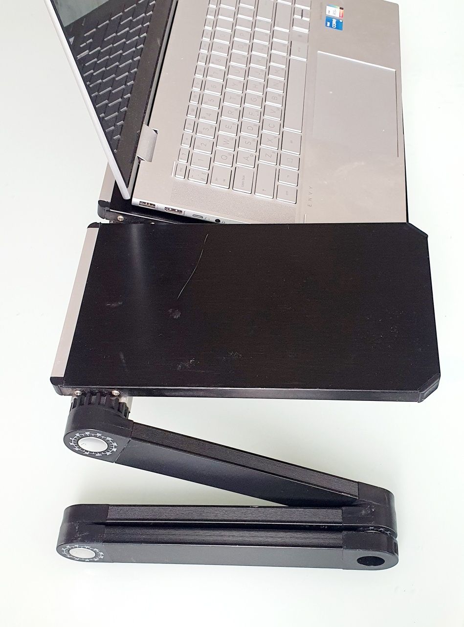 Столик складений для ноутбука з охолождувачем з регулювання висоти