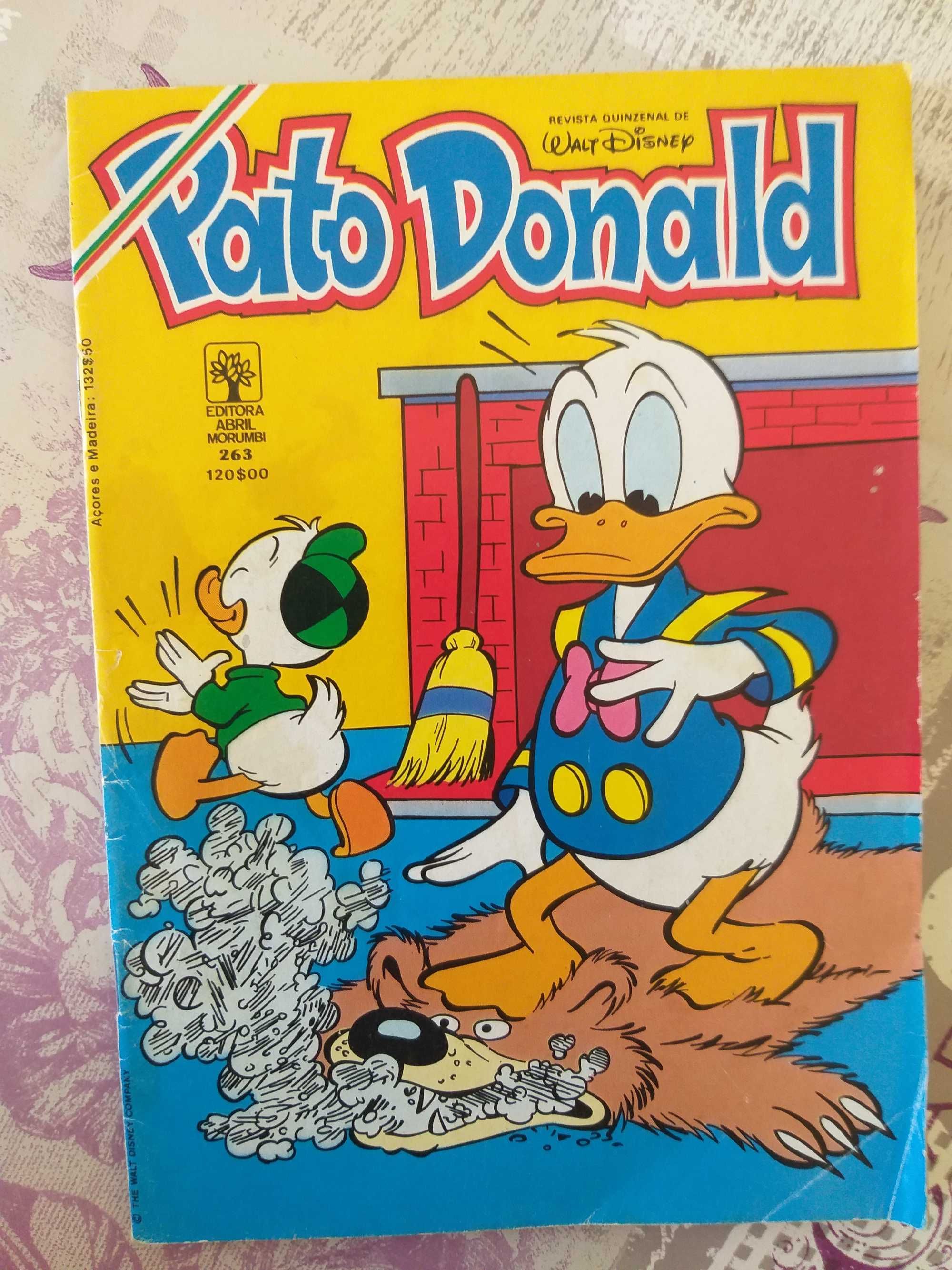 Revistas Pato Donald Mickey e Pateta edição portuguesa