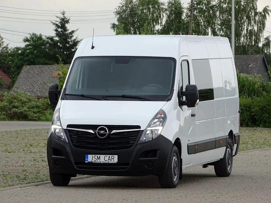 Opel Movano L3H2 2.3 150 Brygadówka DOKA 6 Osób UNIKAT! Salon PL!!  Opel Movano L3H2 2.3 150 Brygadówka DOKA 6 Osób UNIKAT! Salon PL!!